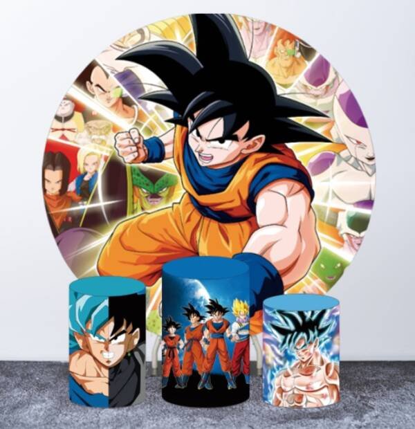 Forros de tela para decoraciones de dragon ball